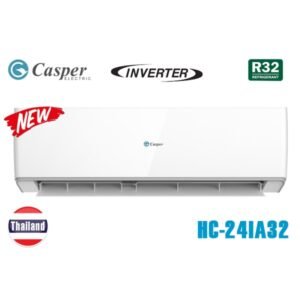 Điều hòa treo tường Casper – 1 chiều, Inverter 24000BTU/h (HC-24IA32)