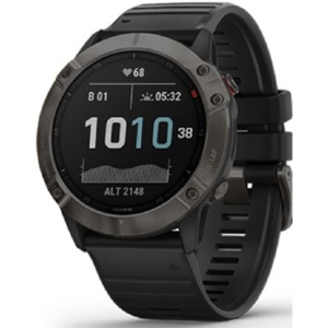 Đồng hồ thông minh Garmin Fenix 6X Sapphire, Carbon Gray – Chính hãng FPT