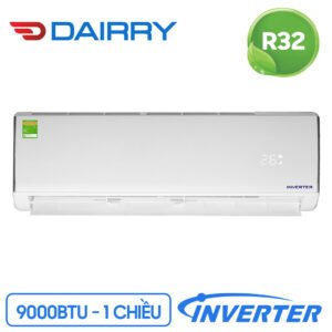 Điều hòa Dairry Inverter 1 chiều 9000 BTU i-DR09KC